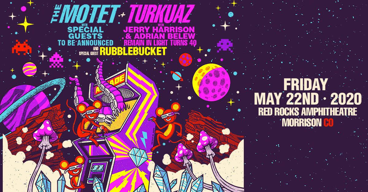 The Motet with TBD special guests and Turkuaz with Jerry Harrison and Adrian Belew &#8211; Cancelled