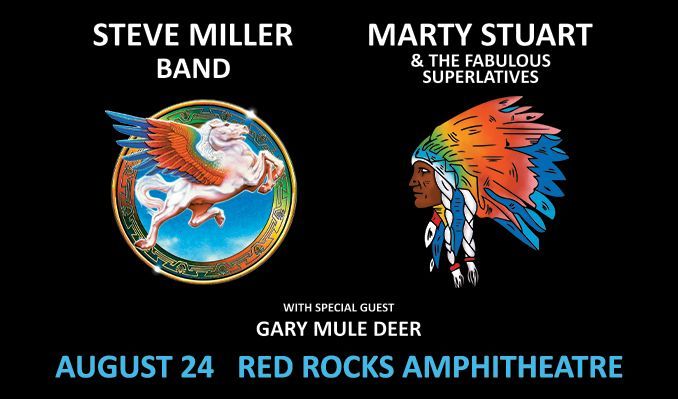 Steve Miller Band / Marty Stuart and His Fabulous Superlatives &#8211; Cancelled