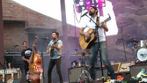The Avett Brothers performs 