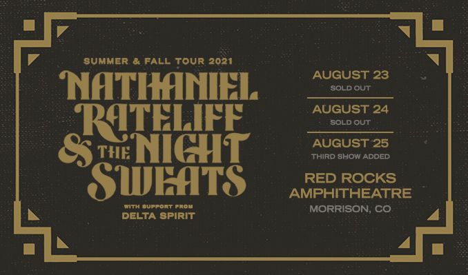 Nathaniel Rateliff &amp; The Night Sweats 8/25