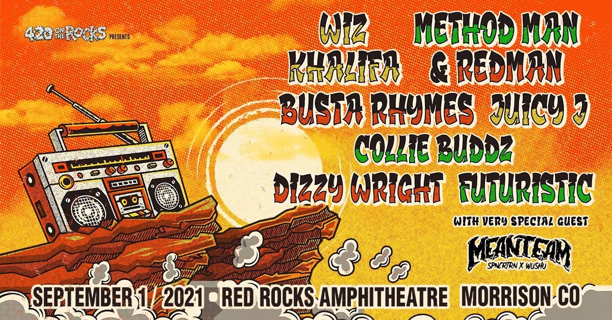 Wiz Khalifa x Method Man &amp; Redman, Busta Rhymes, Juicy J,  Collie Buddz, Dizzy Wright, Futuristic, with very special guest MeanTeam (SPNCRTRN x WUSHU)