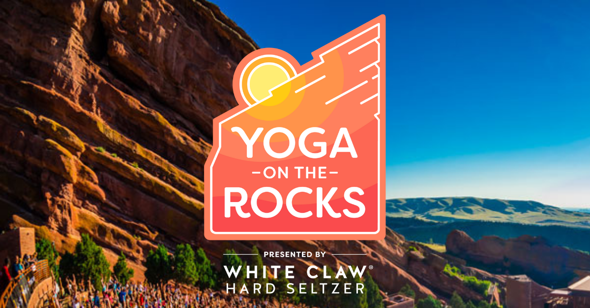 Yoga on the Rocks July 30th, presented by White Claw Hard Seltzer