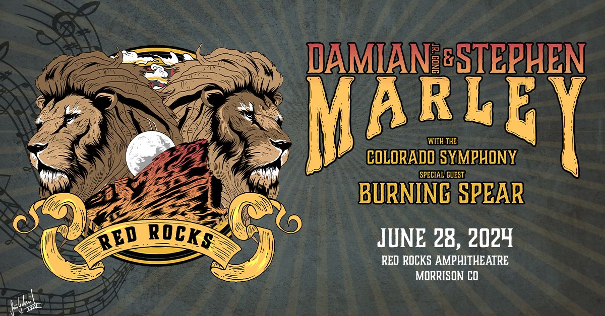 Damian &#8220;Jr. Gong&#8221; Marley &amp; Stephen Marley with the Colorado Symphony