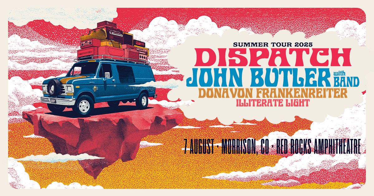 DISPATCH w/ John Butler (With Band) &#8211; Summer Tour 2025