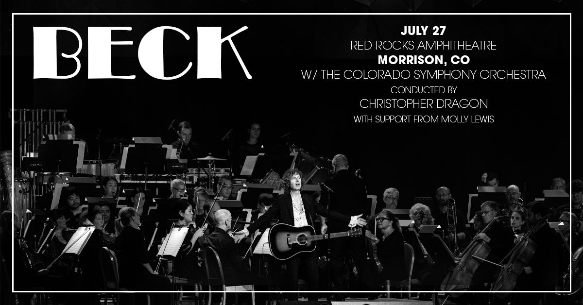 Beck with the Colorado Symphony