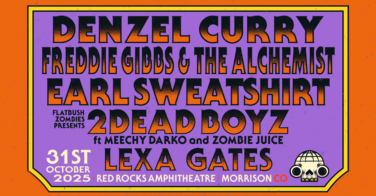 Denzel Curry, Freddie Gibbs & The Alchemist,  Earl Sweatshirt
